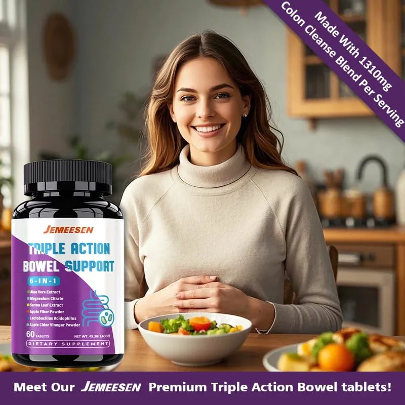 Dietary Supplements with Psyllium Husk Powder Magnesium Apple Cider Vinegar Powder Promote Gastrointestinal Health — image 4