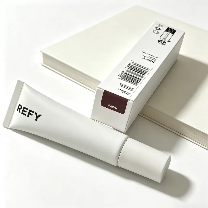 Brand Refy Lip Gloss Metal Applicator Deeply Moisturizing Nourishing Plumping Shine Non-Sticky Satin Nude Lip Makeup Cosmetics — image 10