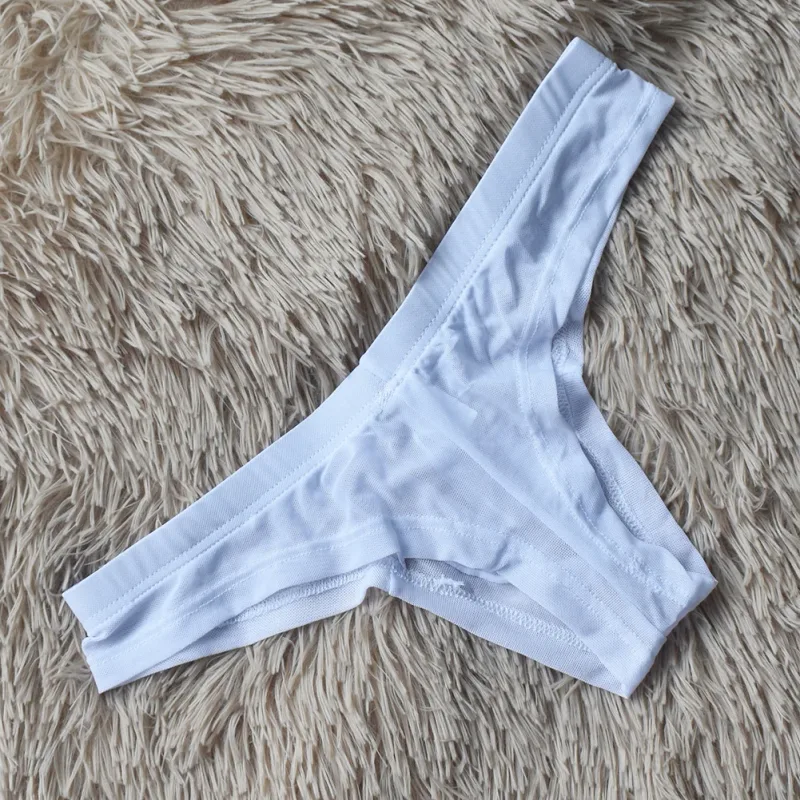 Seluar Bernafas Seluar G Strings Comfort Fit Regangan Fleksibel Ringan Fabrik Nylon Spandeks Campuran Pinggang Rendah Tali G — image 12