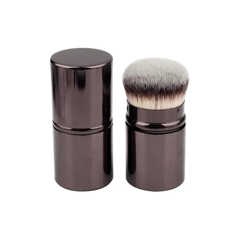 1 τμχ Πτυσσόμενο πινέλο ρουζ Kabuki Foundation Brush Soft Fluffy Powder Contour Brushes Makeup Φορητά εργαλεία μακιγιάζ