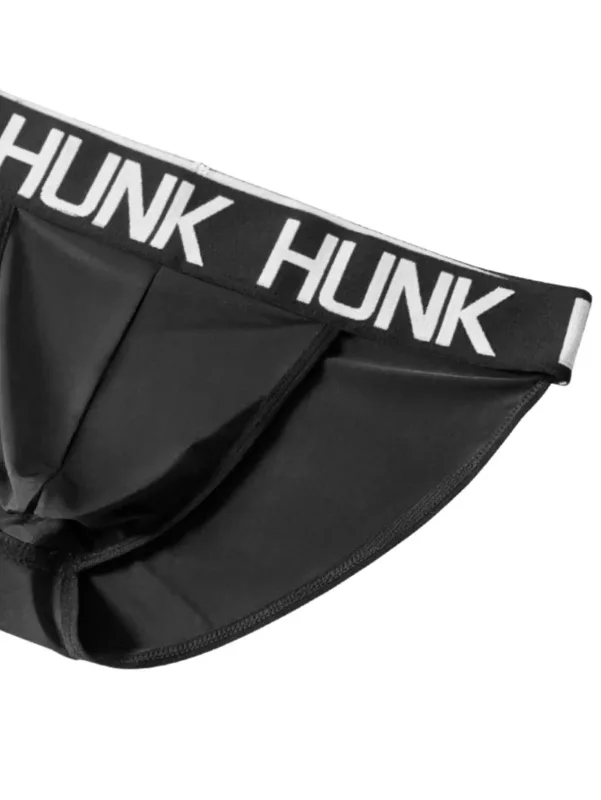 Sexy Men Low Rise High Cut Bikini Briefs Ice Silk Soft Lightweight Breathable Underwear Sport Workout Daily Single Underpants — image 12