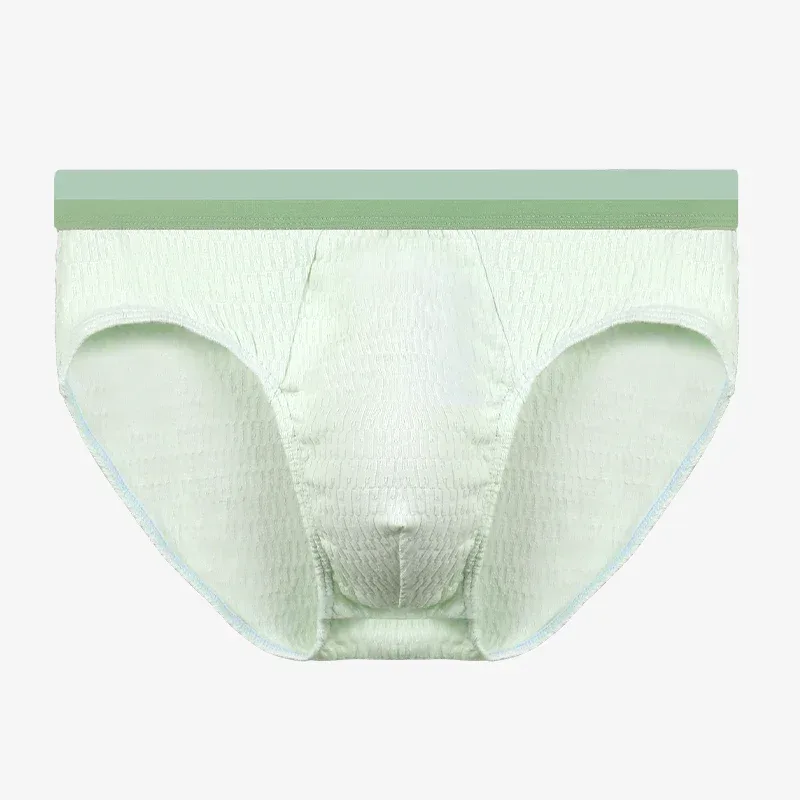 2PCS Men's triangular underpants, pure cotton men's style, made of baby cotton. The underpants are of a thin style for summer, — image 17