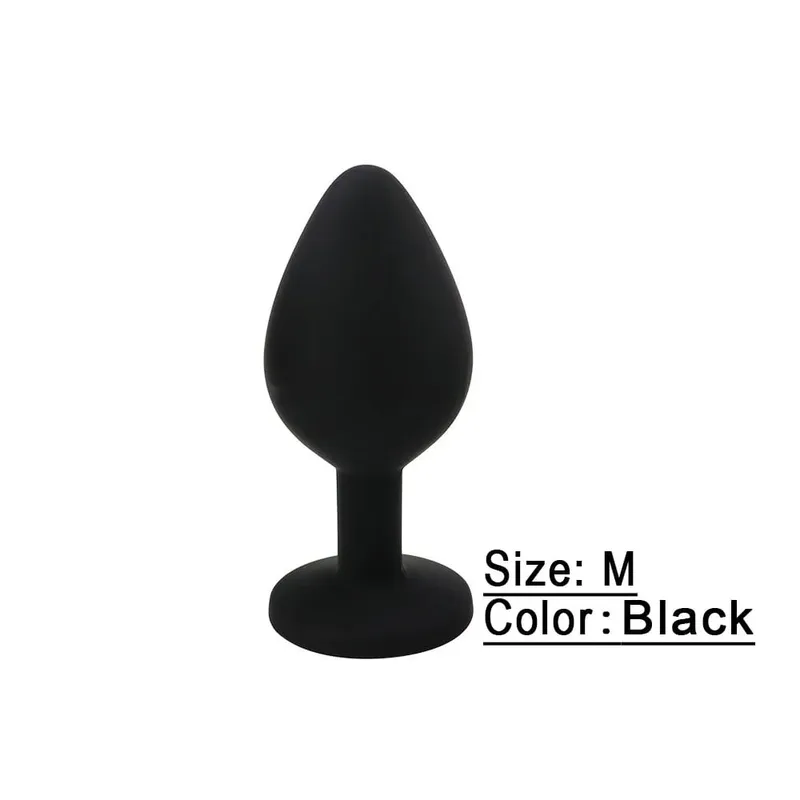 S/M/L רך סיליקון אנאלי תקע מיני ארוטי Butt Plug צעצוע מין למתחילים גברים נשים הומוסקסואלים זוגות ממריץ ערמונית צעצוע מין אנאלי — image 8