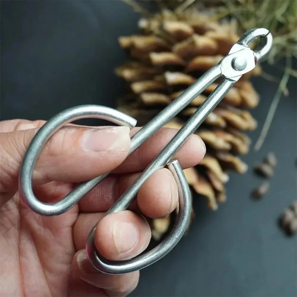 1PC Pine Nut Clamp Practical with Pine Nut Pliers Labor-saving Durable Pine Nut Opener Kitchen Gadgets and Accessories — image 2