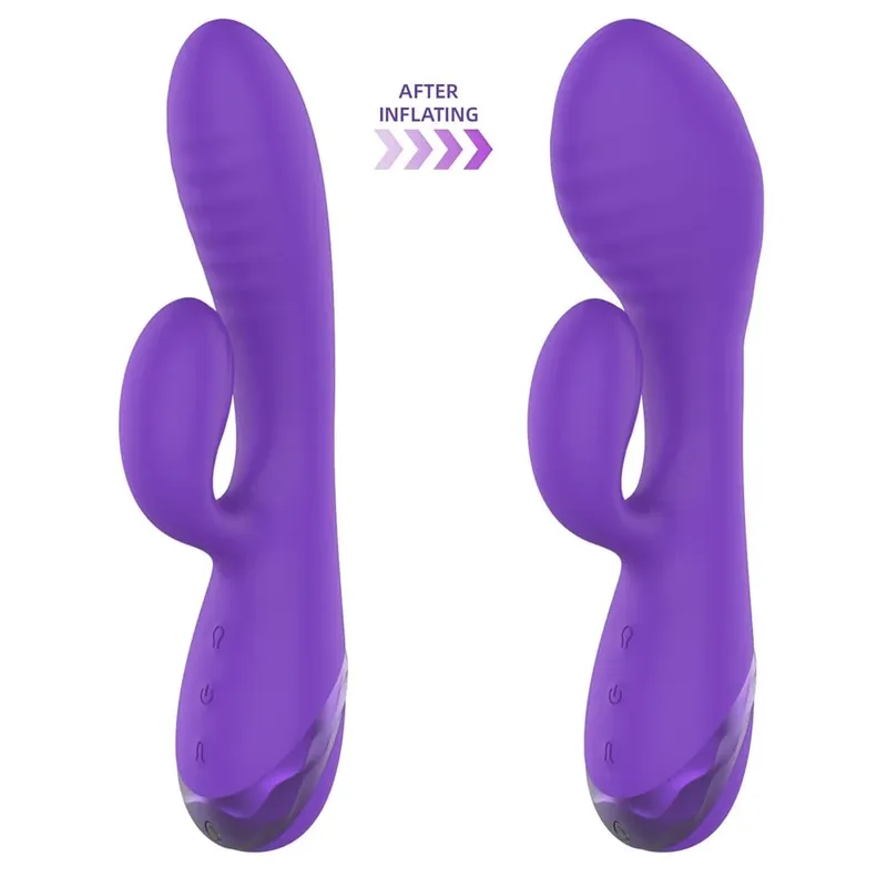 הרחבה מתנפחת רטט G-Spot לעיסוי דגדגן ממריץ צעצועי מין למבוגרים לנשים בריאות מינית מאוננת נשית