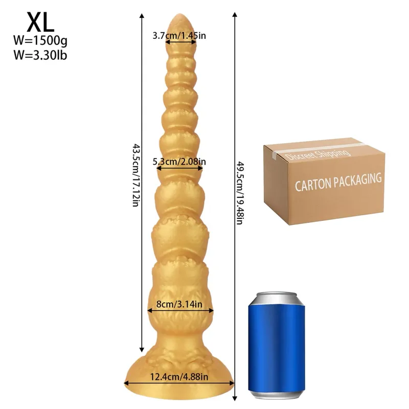 Long Anal Plug Silicone Butt Plug Big Anal Dildo Sex Toys For Women Gay Flexible Anal Plug Anus Enhancer Vagina Stimulation Gode