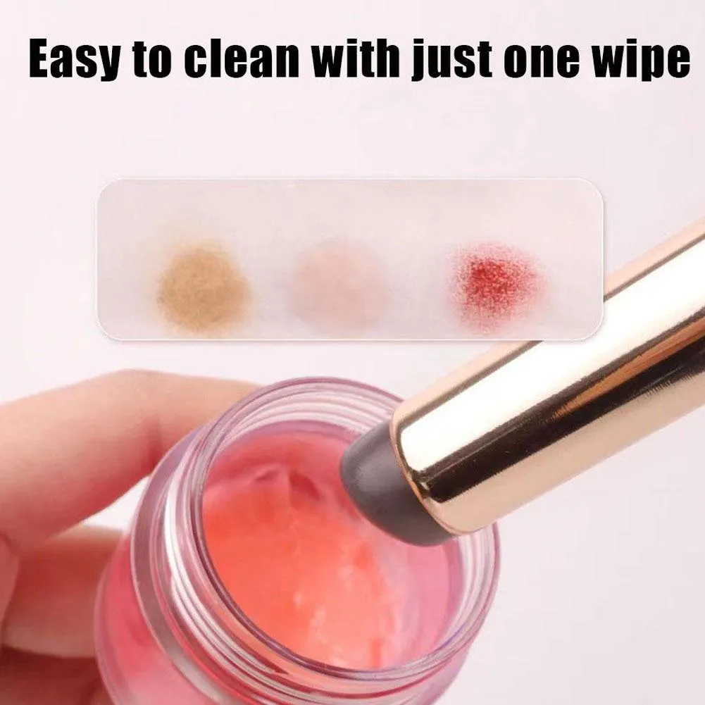 Silicone lábio e corretivo pincéis de maquiagem escova de silicone bálsamo labial gloss batom e corretivo escova multifuncional