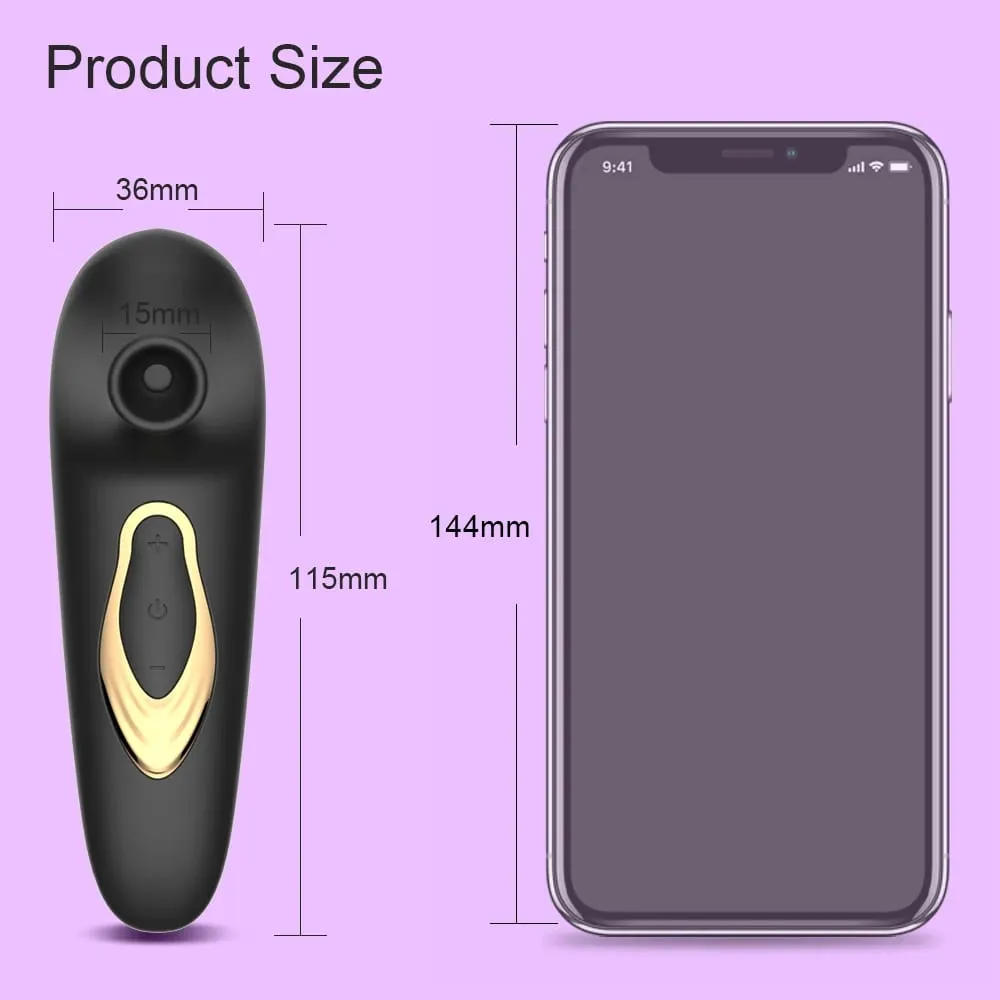 Clit Sucker Vibrator Vacuum Sucking Vibrating Clitoris Nipples Stimulator Θηλυκός αυνανιστής Είδη για ενήλικες Παιχνίδι σεξ για γυναίκες — image 4