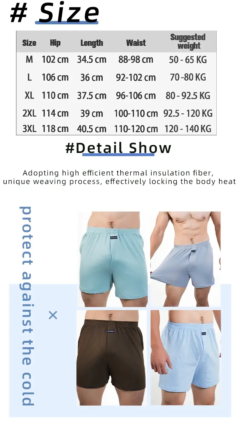 1 Quần Lót Lớn Chắc Chắn Pyjama Đáy Tại Nhà Plus Kích Thước Võ Sĩ Ngắn Gọn Dành Cho Nam Cao Cấp Allo Quần Quần Cotton ngủ Đáy
