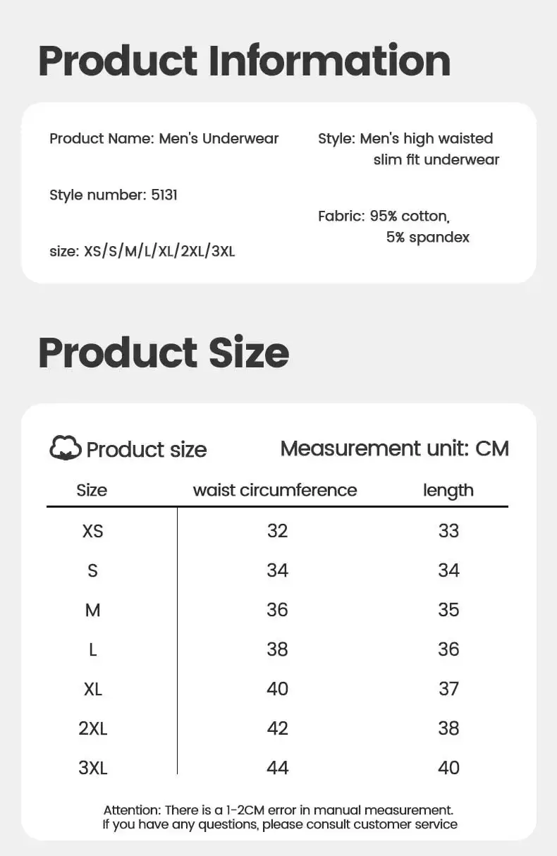 Men's cotton underpants, high-waisted, slimming, waist-protecting, enhanced warmth, short underpants for overweight sportswear — image 10