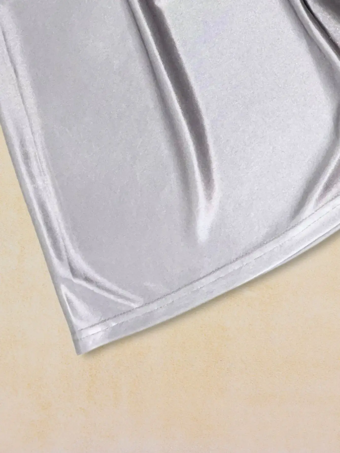 1 Máy Tính Bán Sheer Quần Lót Nam Ice Silk Kim Loại Bóng Quần Ngủ Dây Đàn Hồi Thiết Kế Thoải Mái Thường Ngày Gợi Cảm Đồ Ngủ Quần Short