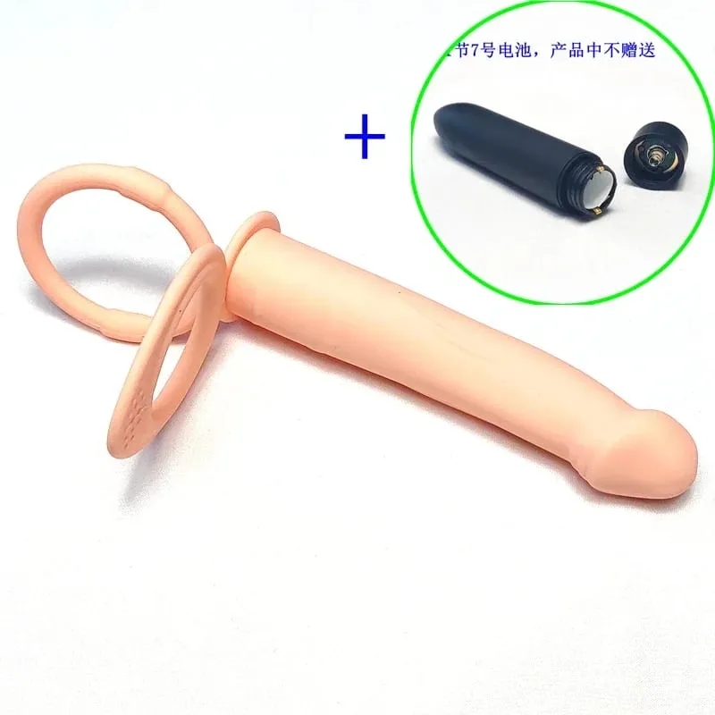 Vibrator Double Penetration Anal Plug Dildo Butt Plug For Woman Strap On Penis Massage Vagina Plugs Adult Sex Toys For Couples