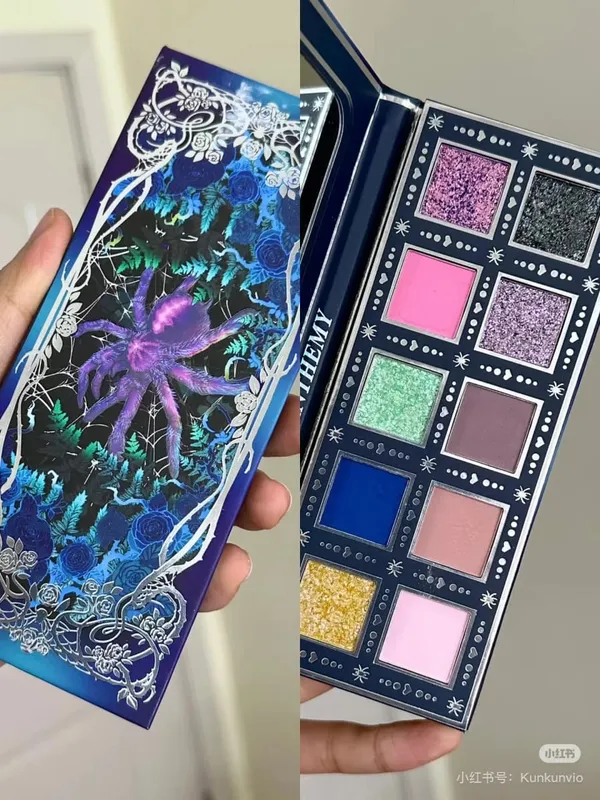 Anthemy 10 Color Eyeshadow Palette Matte Shimmer Chameleon Αδιάβροχο μακράς διαρκείας Pearly Shiny Metal Eye Shadow Palette Make-up — image 14