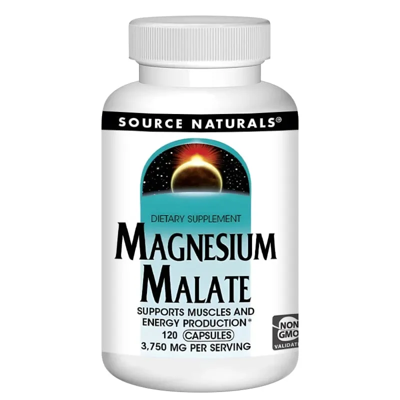 Magnesium Malate 3750 Mg Supplement Supports Muscle Function Health and Energy Production — image 9
