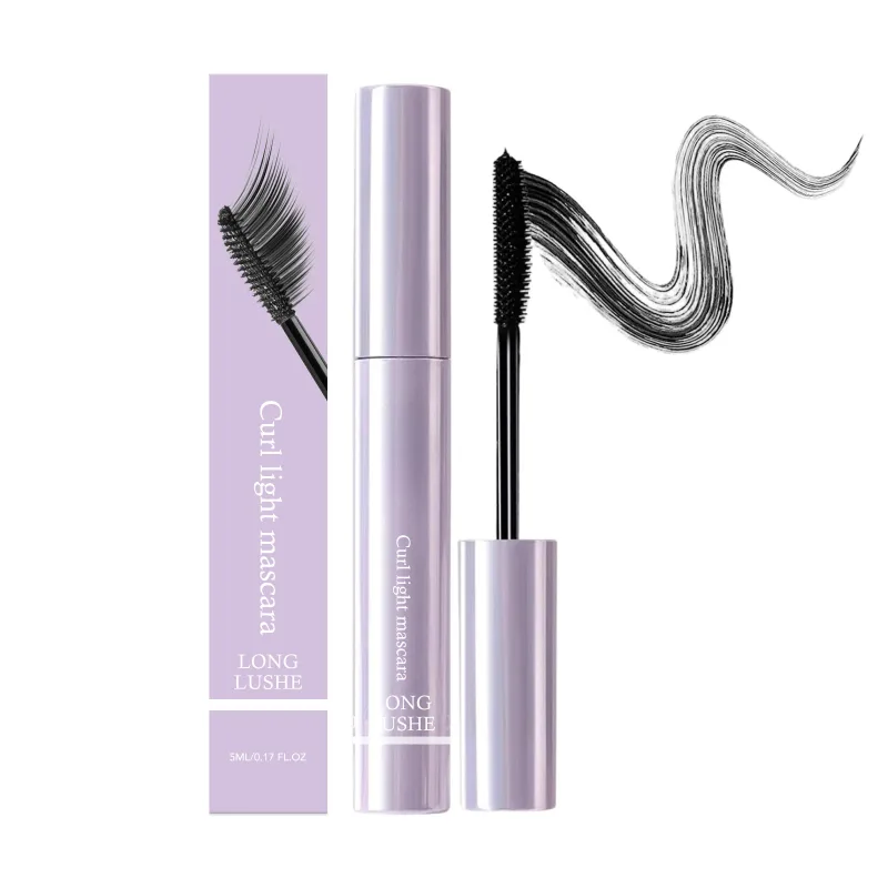 Αδιάβροχη μάσκαρα 3D επιμήκυνσης Black Eyelash Extension Eye Lashs Brush Long-wearing Silk Mascara Volumizing Cosmetics Δώρο