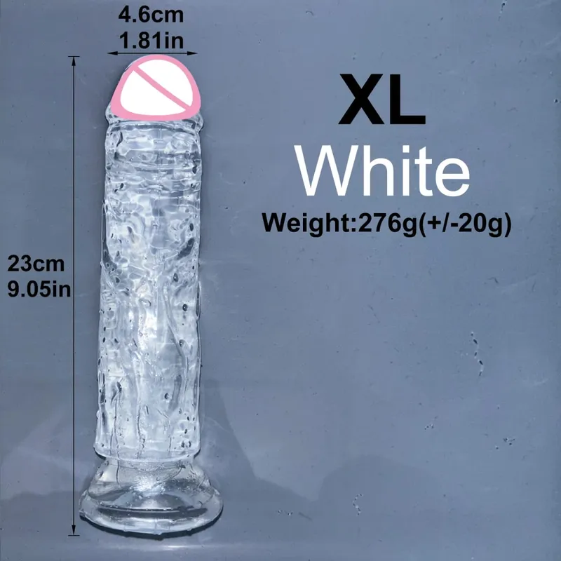 Barato 5 colores pequeño consolador transparente ventosa gelatina pene mujeres erótico sexo Anal juguetes clítoris suave masturbadores vaginales pene — image 11