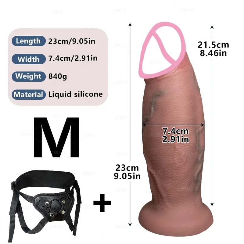 Enorme consolador realista fantasía pene largo Miembro grande ventosa consoladores para mujeres consolador Anal gigante juguetes sexuales para Mujeres Hombres Gay