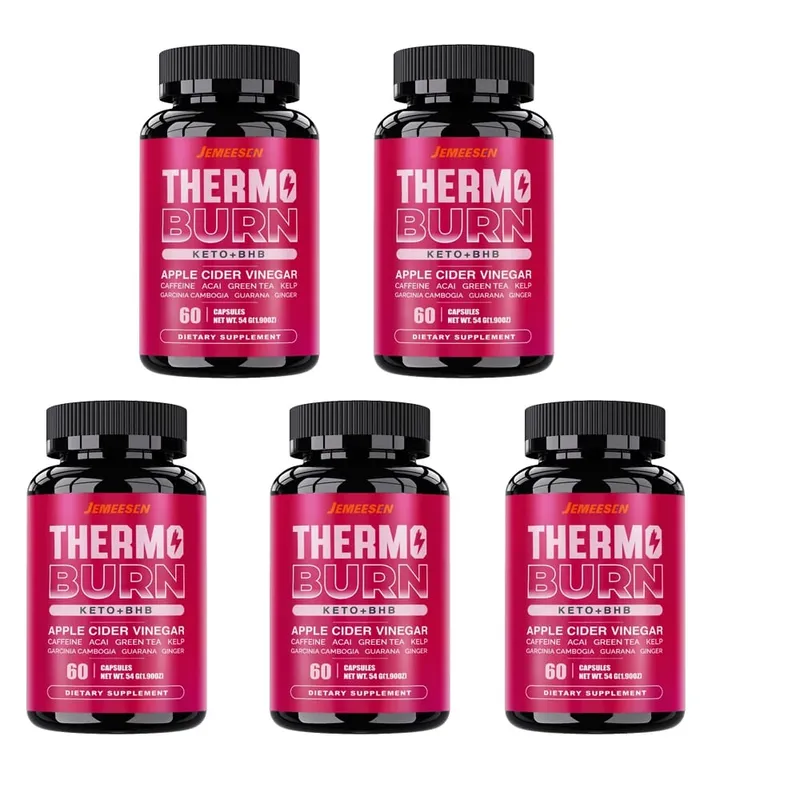 BHB Dietary Capsules with BHB Premium Blend Acai Fruit Green Tea Leaf Anti-carb Diet and Fat Burning Metabolism Boost Detox