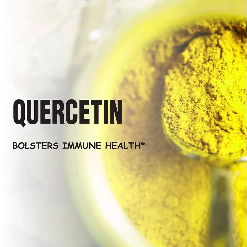Natural Quercetin Supplement Vegan Capsules Bioflavonoid Support - Supports immune health and energy levels — image 3