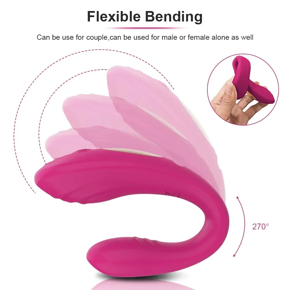 Remote Control U Type Vibrator for Women Clitoris Stimulate G-Spot Vagina Massage Female Masturbation Sex Toys for Couple — image 3