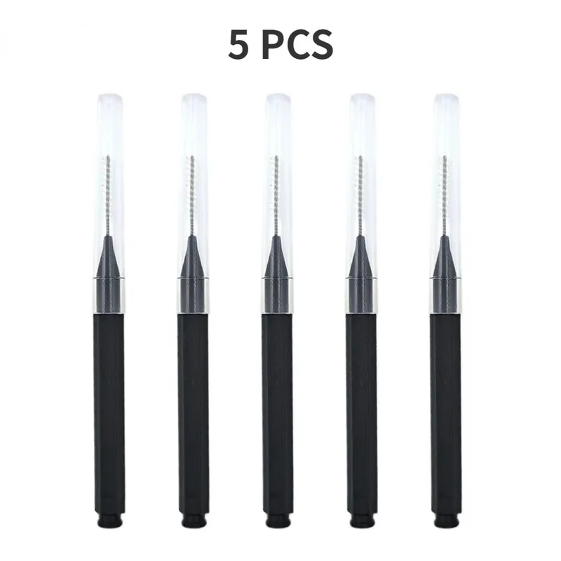 5/10/50PCS Mini Brush Brush Brow Perm Brush Brow Lifting Brushes Bendable Micro Eyelash Brush Applicators Tools — image 9