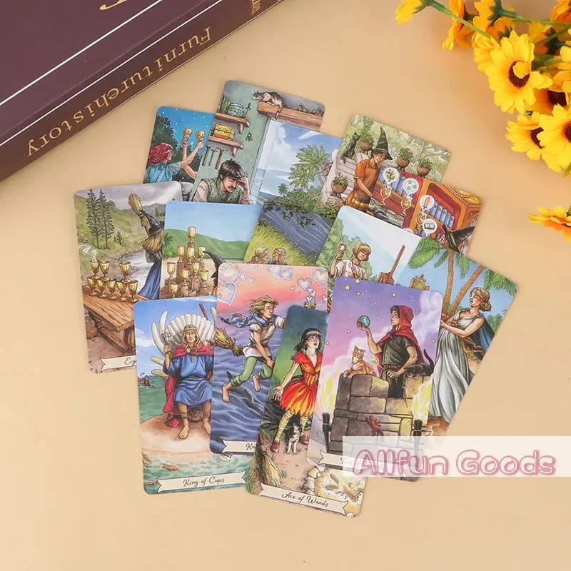 [TG835]1Box Book στην αγγλική γλώσσα Everyday Witch for Beginners Επιτραπέζια παιχνίδια Αστρολογία Μαντικές κάρτες Εργαλεία