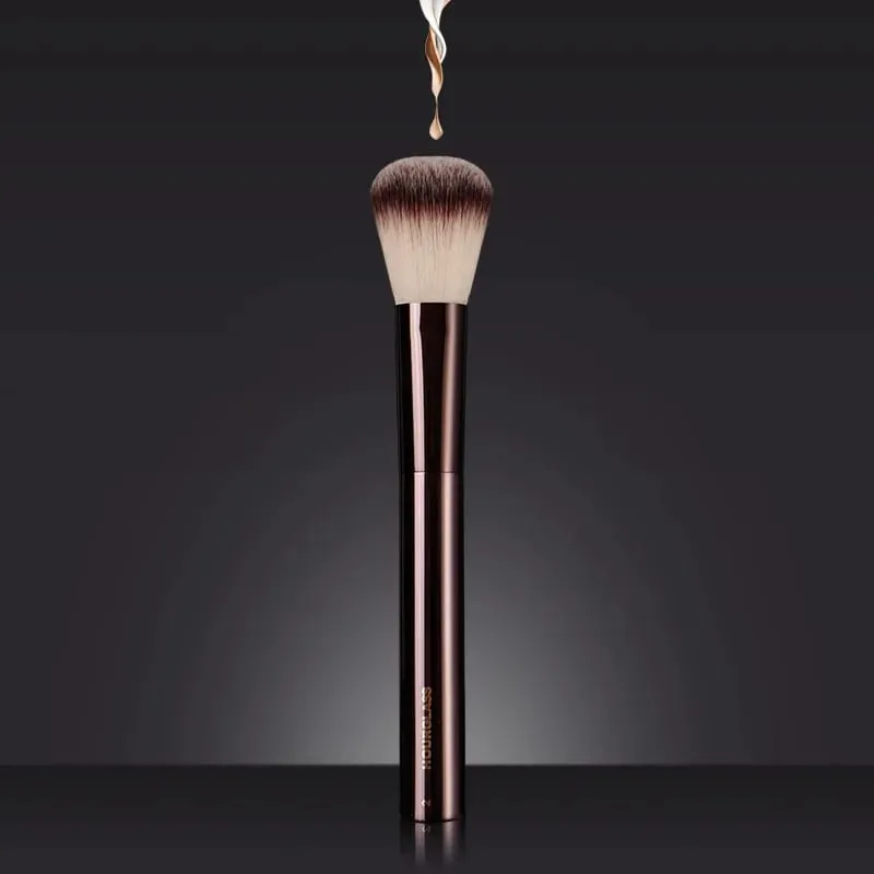 1 יחידה HG Pro Foundation retra מברשות איפור אבקת קו מתאר סומק מברשת איפור ידית מתכת הבהרה ברונזר קצה גבוה ללא קופסה — image 17