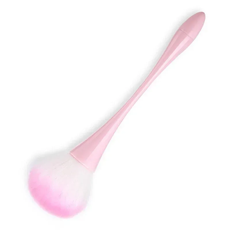 Pincéis de maquiagem profissional, pó de ouro rosado, blush, cabelo macio, limpador de pó grande para unhas, ferramenta de beleza cosmética para manicure — image 16