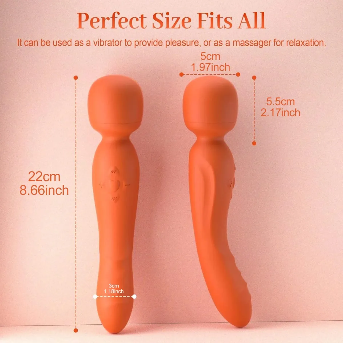 Smart APP Wireless Remote AV Magic Wand Vibrator Powerful G Spot Clit Stimulator Women USB Rechargeable Waterproof Adult Sex Toy — image 3