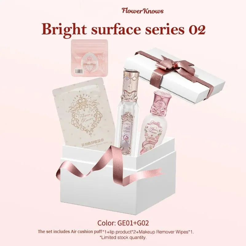 Flower Knows Makeup Kit Lipstick Set Make Up Blush Vitamin Lipgloss Remover Wipes Lip Gloss Χονδρική Maquillaje Profesional — image 5