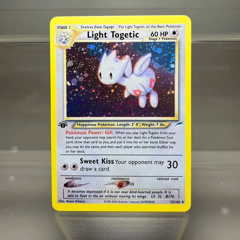 Neo Destiny Charizard PTCG Single Collection Card 1st Edition 1996 Tyranitar Gengar Card PKM Proxy Cards Toys Gifts — image 26