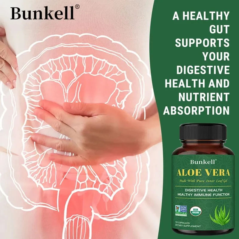 Suplemento de Aloe Vera - Feito com Aloe Vera Orgânico, auxilia na digestão da pele e na saúde das articulações para homens e mulheres — image 3