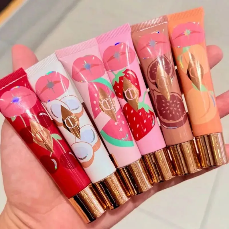 Σετ μακιγιάζ CT Highlighters Lip Blam 4 Color Eyeshadow Palette Lip Gloss Lip Blam Σετ μαξιλαριού Talk Φυσικά καλλυντικά μακράς διαρκείας