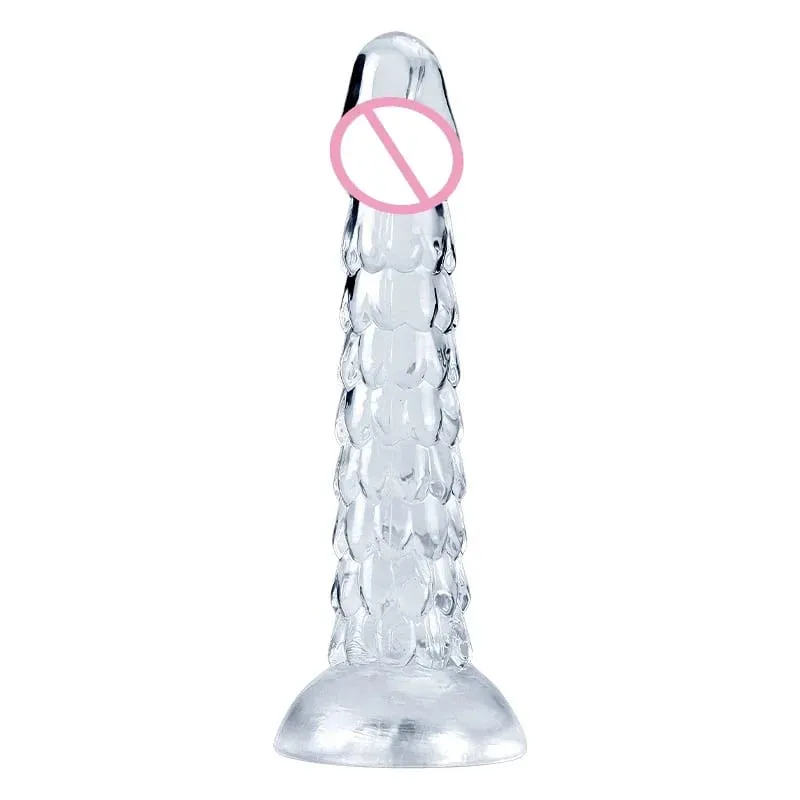 23cm Dragon Dildo Suction Cup Anal Plug Whip Buttplug Anus Dilator Female Vaginal Masturbator Butt Plug Sex Toys For Women Men — image 4