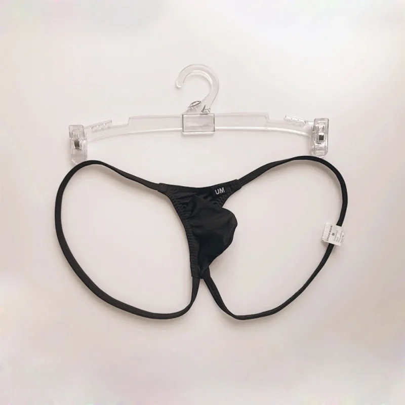 Men Ice Silk Thin Jock Strap Supporter Backless Japanese Thongs Gay Sissy Pouch Lingeries For Man Underwear Briefs Men's Panties — image 5