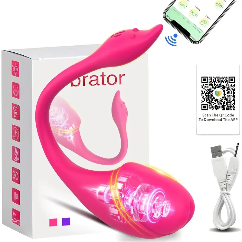 Πολυτελές Field APP Control Vibrator Clitoris Stimulator για γυναίκες Γυναικείο Δονούμενο μασάζ κόλπου σημείου G Παιχνίδια σεξ για αρχάριους — image 9