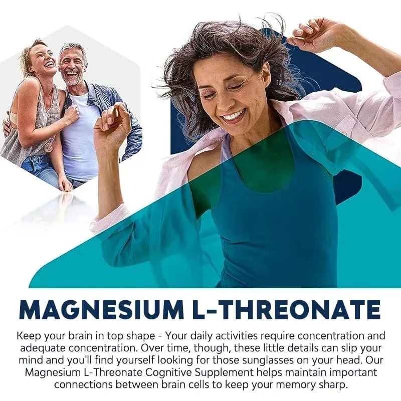 Magnesium L-Threonate - Improve Memory Cognition Stress Relief and Sleep Quality — image 6