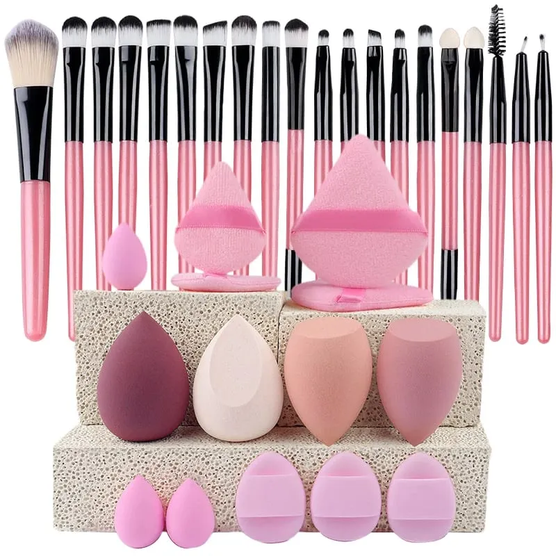 20Pcs Makeup Brush Set Eyeliner Blending Cheeks Eye Cosmetic Foundation Brushes Professional Complete Set for Face Eyeshadow — image 11