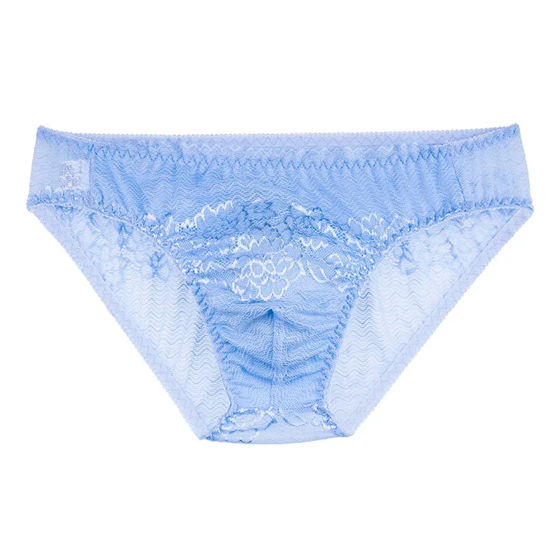 New Hot Men Sexy Briefs Sissy Pouch Panties Fashion Shorts Pants Lingerie Lace Men's Breathable Underwear Underwear Gays — image 13