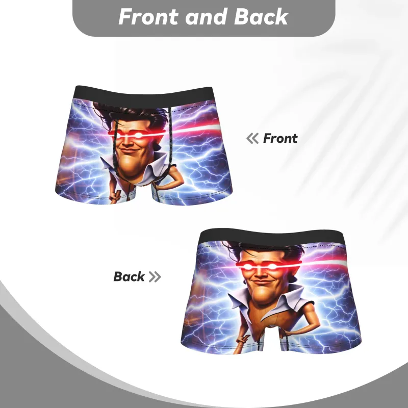 Charlie Kirk Meme Boxer Shorts Pouch Underwear High Quality Customs Shorts Briefs Novelty Men Panties Plus Size 2XL — image 4