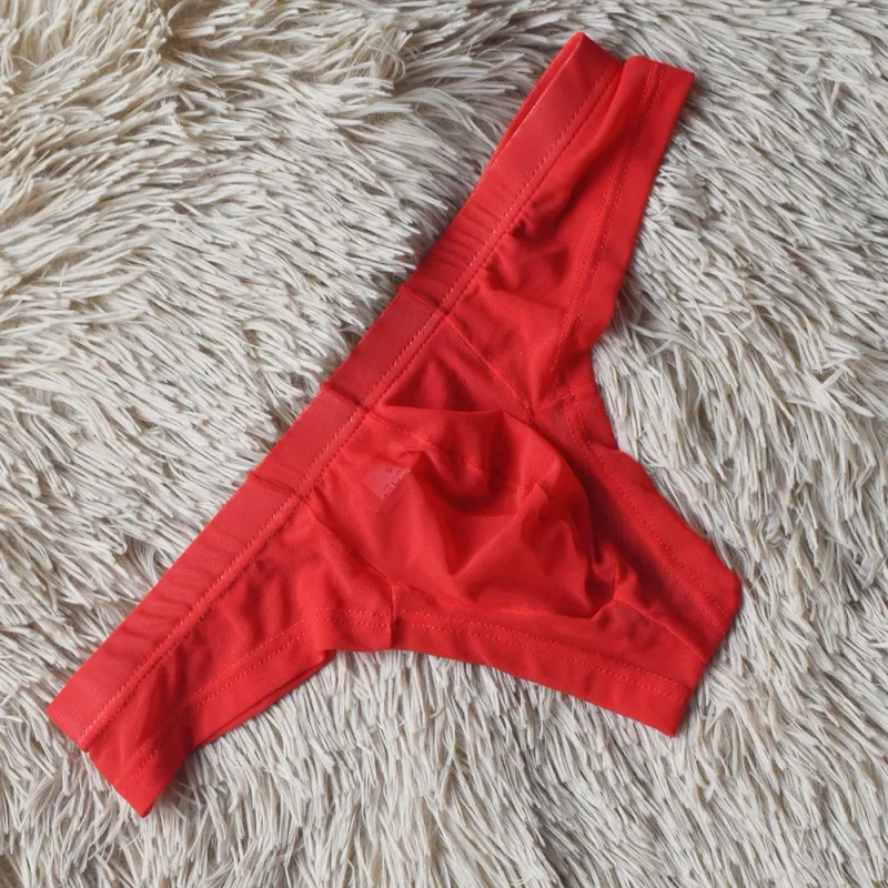 Seluar Bernafas Seluar G Strings Comfort Fit Regangan Fleksibel Ringan Fabrik Nylon Spandeks Campuran Pinggang Rendah Tali G — image 5