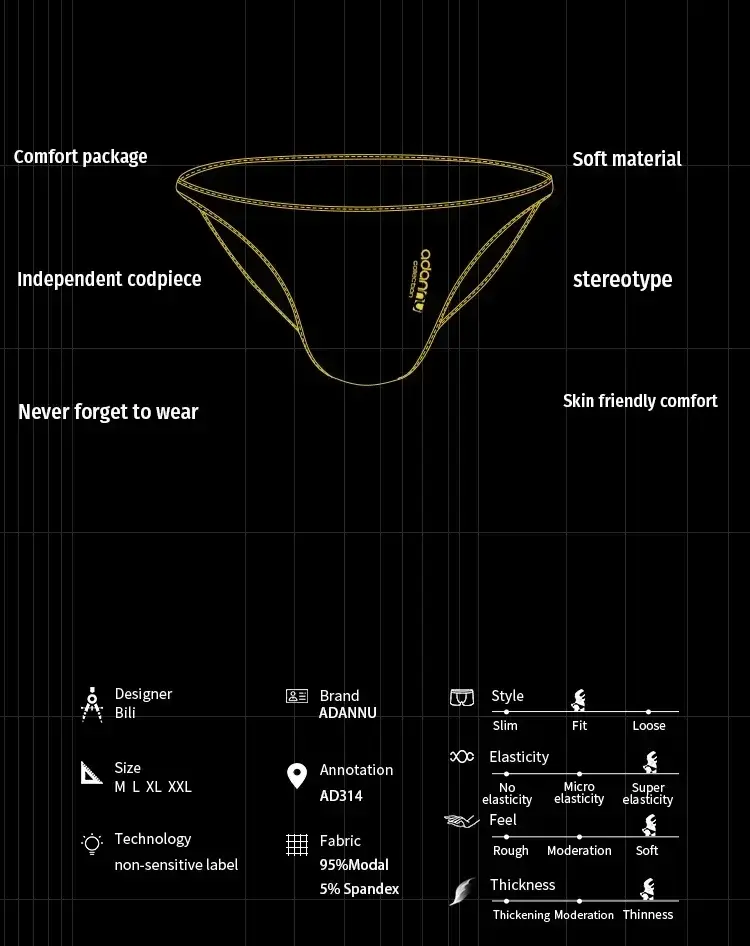 Summer Men's Underwear Modal Sexy Briefs Male Solid Panties Cueca Tanga Comfortable Underpants Breathable Quick Dry Soft Briefs — image 2