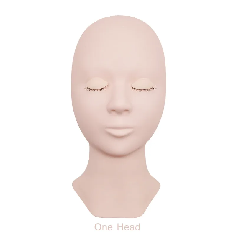 Χονδρική τιμή Εξάσκηση Lashing Eyelashes Mannequin Head Σετ εκπαίδευσης για αρχάριους Καλλυντικά Eye Lash Extension Supplies Mannequin