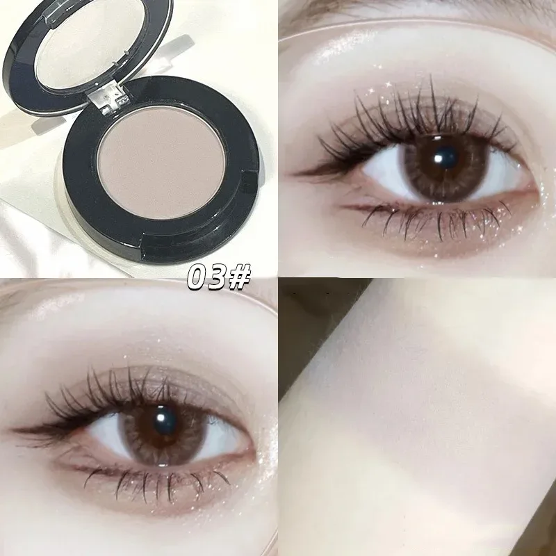 Μονόχρωμο Ματ Καφέ Μακιγιάζ Ματιών Αδιάβροχο Λαμπερό Πράσινο Μακιγιάζ Ματιών Φυσικό Brighten Παλέτα Highlighter Eyeshadow — image 21