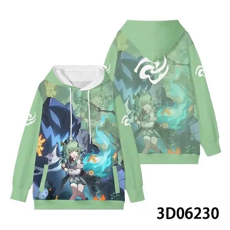 ใหม่เกมHonkai: Star Railทั้งหมดบทบาทเล่นHoodies 3Dพิมพ์อะนิเมะเสื้อกันหนาวขนาดใหญ่ผู้ชายผู้หญิงแขนยาวTracksuit Pullover — image 39