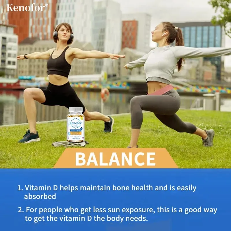 1200 Mg Sustained-release Calcium Supplement with Vitamin D3 To Support Muscle Bone and Digestive Health
