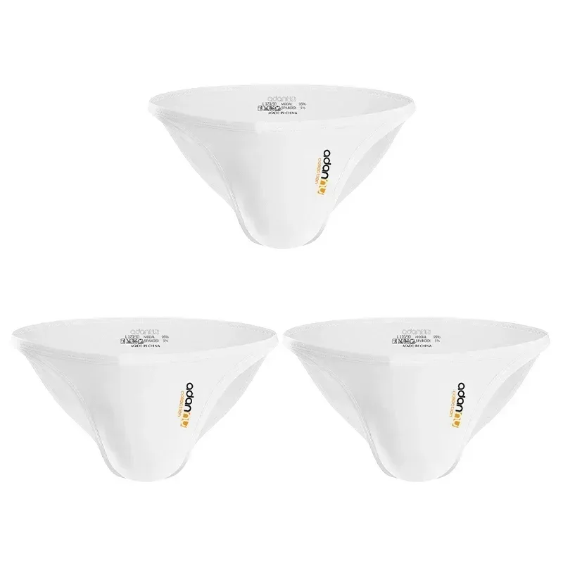 Men Modal Low‑Rise Briefs Sexy Solid Color Simple Triangle Underwear Sports Breathable Comfortable Male Panties — image 32