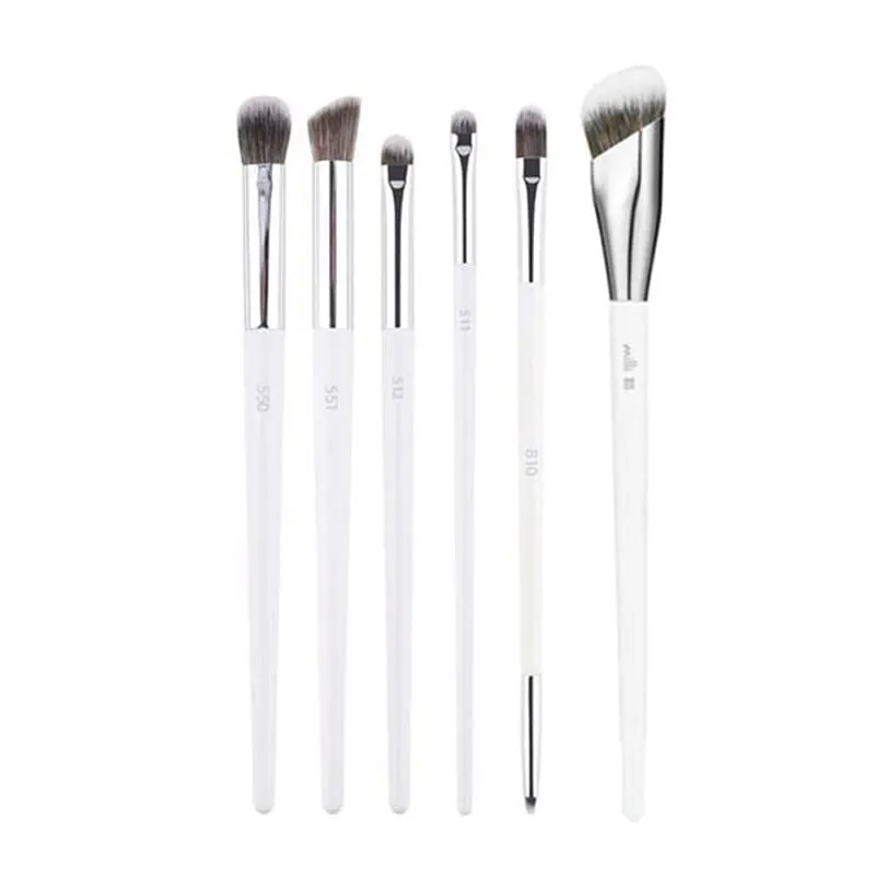 1pc White Powder Makeup Brushes 3D Liquid Foundation Base Make up Brush Eyeshadow blending Detail Face Eye Concealer Beauty tool — image 20