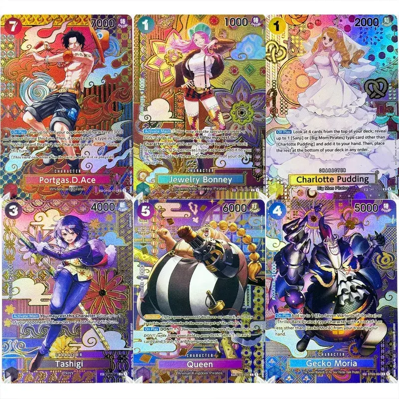 Full Set One Piece Card Game SP Rare Card Complete Collection Υψηλής ποιότητας DIY Replica Anime Foil Proxy Card [Αγγλικά/Ιαπωνικά]
