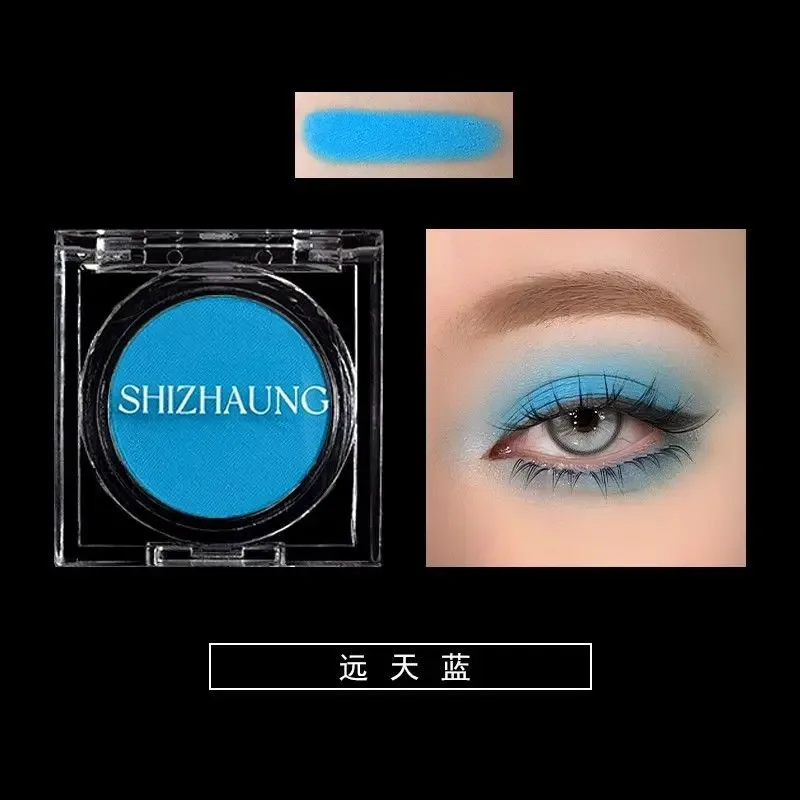 Chameleon Eyeshadow Powder Μονόχρωμη Matte Shimmer Metallic Glitter Gothic High Gloss High Colors Fine Flash που διαρκεί Μακιγιάζ ματιών — image 10